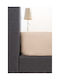 Biokarpet Σεντόνι Home View Λάστιχο Natural-μονό 120x200cm +35cm