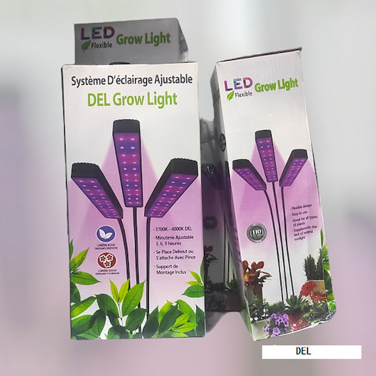 Desk Grow Light with LED 18cm