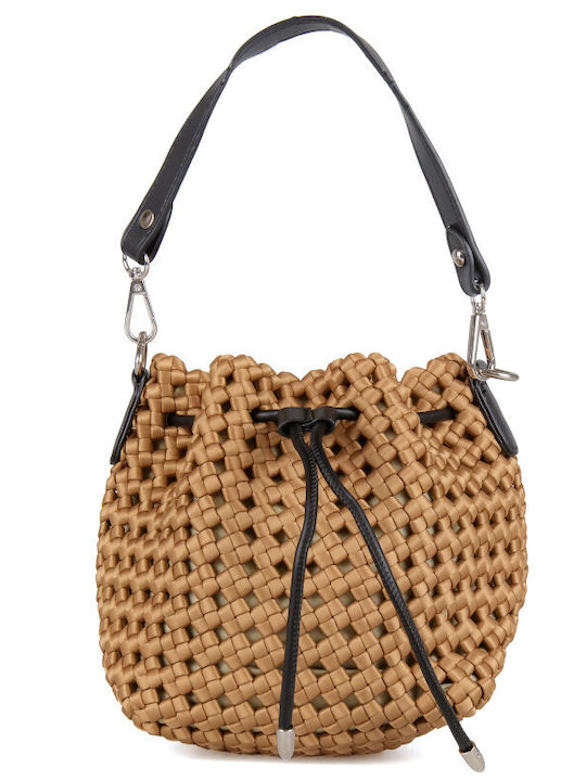 Silia D Damen-Crossbody-Tasche Camel