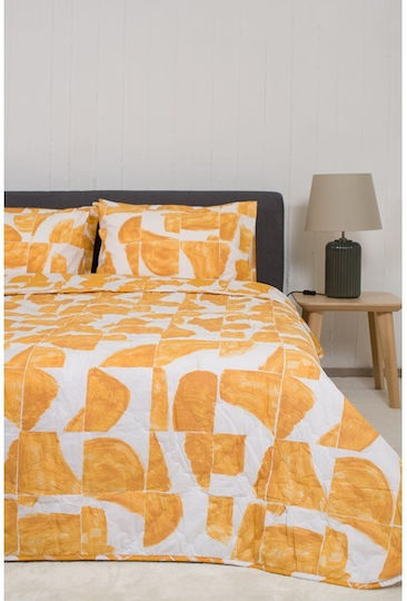 Biokarpet Home Nordic 855 Malmo Gold Κουβερλί-μονό 160x240 Cm