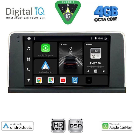 Digital IQ Auto-Audiosystem für BMW X5 (E70) / X6 (E71) 2013-2016 mit Touchscreen 9"