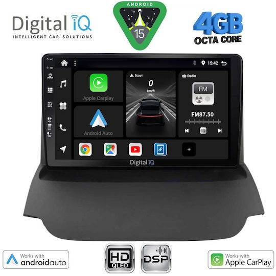 Digital IQ Car Audio System for Ford EcoSport 2012-2018 Bluetooth USB WiFi GPS Apple CarPlay Android Auto with 9" Touch Screen