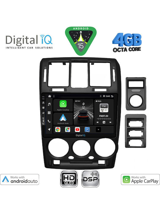 Digital IQ Car Audio System for Hyundai Getz 2002-2011 Bluetooth USB WiFi GPS Apple CarPlay Android Auto with 9" Touch Screen