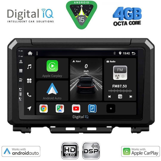 Digital IQ Car Audio System for Suzuki Jimny 2018 with Touch Screen 9" Digital IQ BXF 16679 CPAA