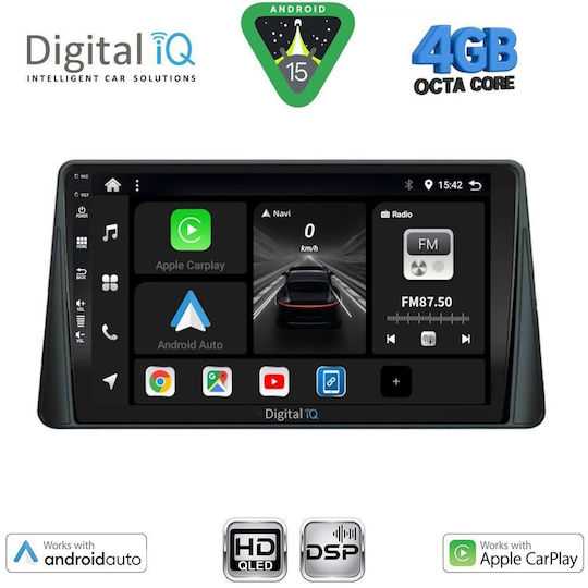 Digital IQ Car Audio System for Ford Focus 2019 with Touch Screen 9" Digital IQ BXF 16158 CPAA