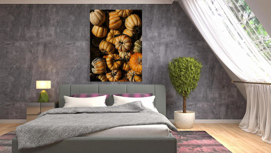iLovePrints Gemälde Bunte Kürbisse 100x150