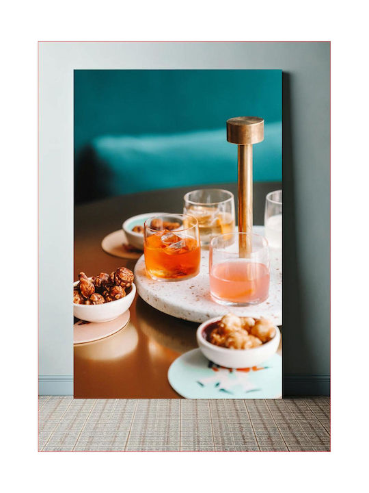 Painting Colorful Drinks Snacks Multicolored Drinks Snacks 70x100