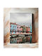 Πίνακας Colorful Houses By Canal Πολύχρωμα Σπίτια Δίπλα Στο Κανάλι 70x100