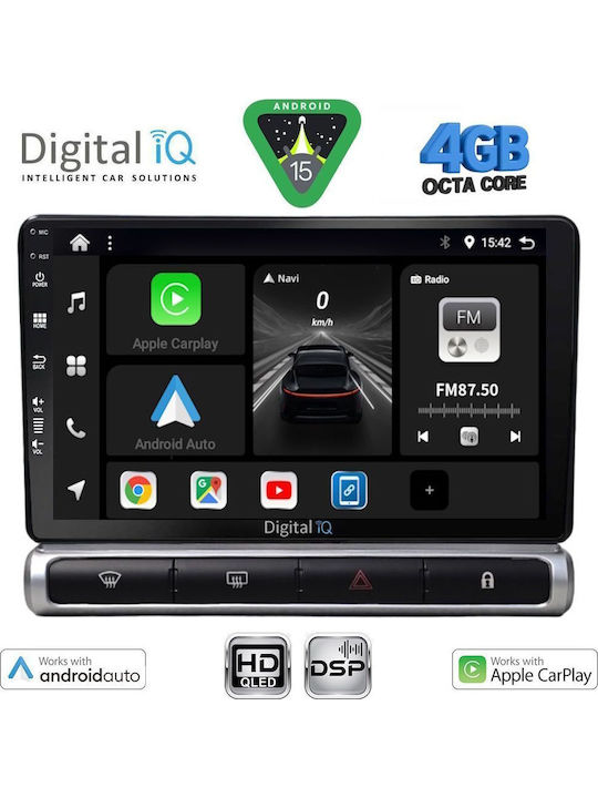 Digital IQ Car Audio System for Citroen C3 / DS3 2016 with Touch Screen 9" DIGITAL IQ BXF 16093H CPAA