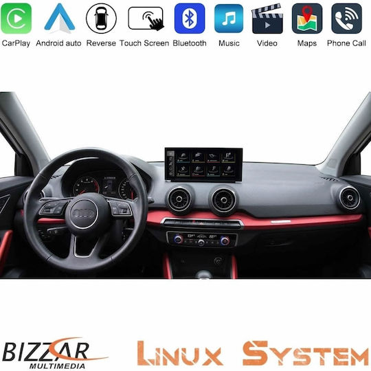 Bizzar Car Audio System for Audi Q2 2016-2023 Bluetooth USB AUX WiFi GPS Apple CarPlay Android Auto