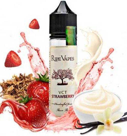 Ripe Vapes Ароматен Изстрел Vct 20ml/60ml 1 бр Капак, Ягода, Ванилов Крем