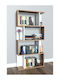 Bücherregal Weiß 72x22x147cm
