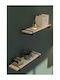 White Bookcases (2 Pieces) 60x16x7cm