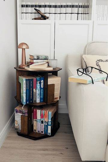 Bibliothek Braun 60x44x59cm STE-016180-P16180