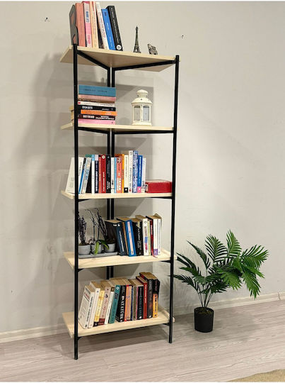 SteweHome Bücherregal Braun 60x20x160cm