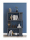 Gray Bookcase 109x22x72cm