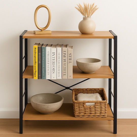 Brown Bookcase 90x30x90cm