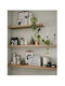 Brown Bookcase 50x14x14cm