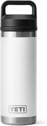 Yeti Rambler Bottle Chug 532ml White