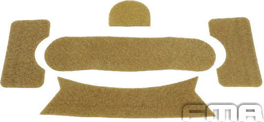 Αυτοκόλλητα Βέλκρο Κράνος Εξωτερικά Fma Dark Earth