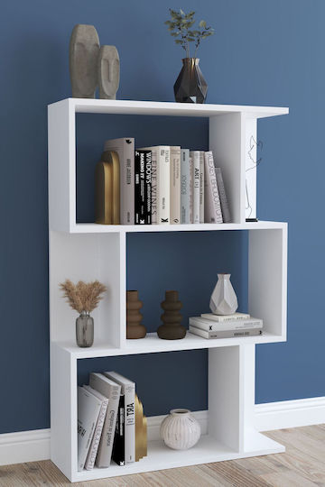 White Bookcase 109x72x22cm