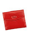 Kleines Leder Damenbrieftasche mit RFID Gold