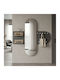 Baunty Hallway Furniture with Mirror & Hanger Anthracite 125x11x122cm