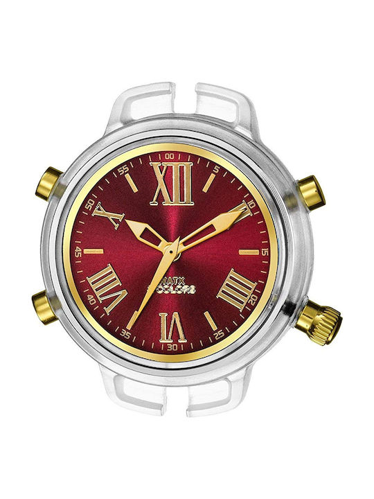 WATX & CO Γυναικείο Ρολόι 43mm Μπαταρίας με Κόκ...