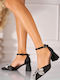 Pumps Mit Mittelhohem Schwarzen Absatz