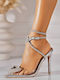 Pumps mit Hohem Absatz in Silber