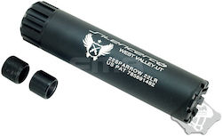 Prelungire Țeavă W U.force 145mm Silencer 14mm Cw Ccw Fma Negru