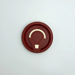 Spare Lid Child Food Thermos 650ml Pandaboo Hearts