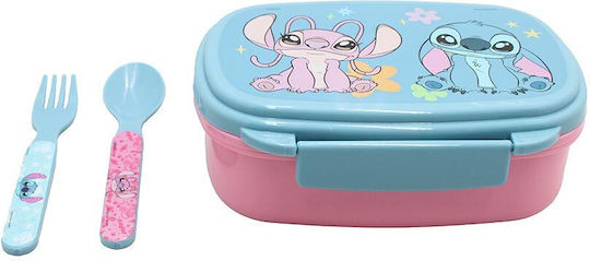 Gim Stitch Πλαστικό Παιδικό Δοχείο Φαγητού