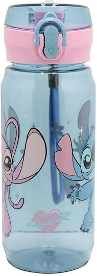 Gim Stitch Kunststoff Kinder Trinkflasche Thermos Graue 600ml