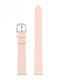 Leather Watch Strap W36l Pink 18mm