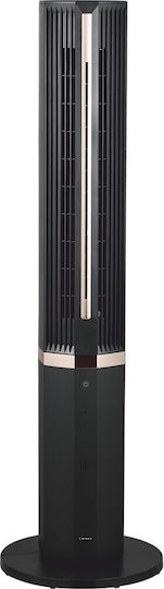 Morris Ventilator Tip Turn 55W cu Telecomandă Negru