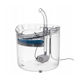 Purlov Automatic Waterer / Fountain for Dog & Cat 2x 2L 22cm in White Color