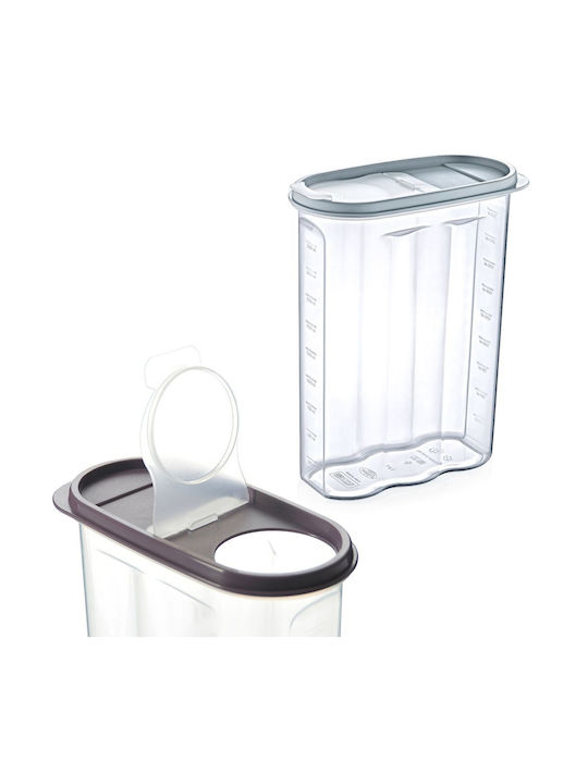 Hobby Life Jar for Sugar / Cereals with Plastic Transparent Lid 2400ml