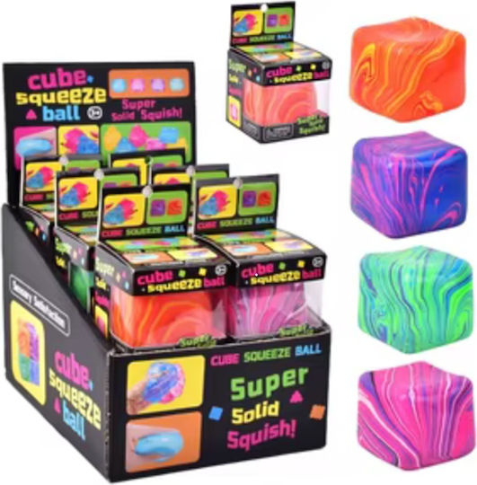 Ice Squishy Κύβος Αφρώδες Πολύχρωμο (Διάφορα Σχέδια) 1τμχ