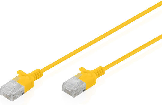 Digitus U/UTP Cat.6 (Gigabit) Network Cable Ethernet 3m Yellow