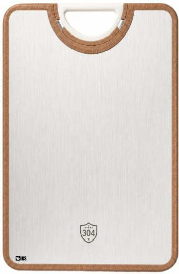 Schneidebrett Für Brot Grau 41x28cm