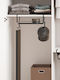 5Five Pendant Metal Shelf 38.5x21.5x18.2cm Black