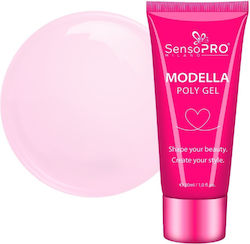 Polygel Modella Sensopro Milano Rose Mauve 30ml