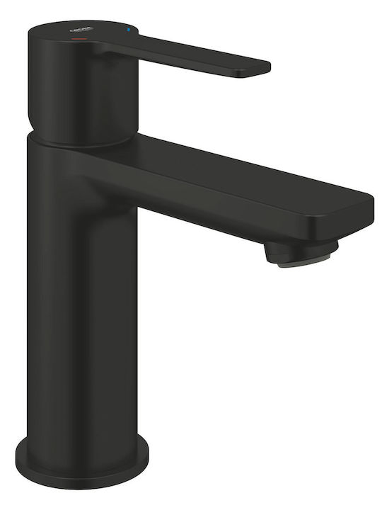 Grohe Lineare Αναμεικτική Μπαταρία Νιπτήρα Μαύρη
