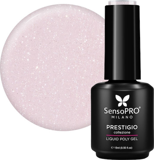 Sensopro Milano Prestigio Liquid Polygel Milky Coral 15ml