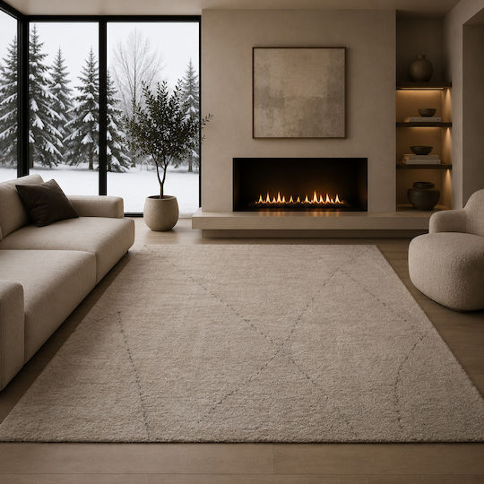 Covor Living Soft Touch Rectangular Bej 240x300cm