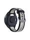 Silicone Strap Two Color Textured Oneplus Watch 2r 47mm/Oneplus Watch 2 47mm Gray Black