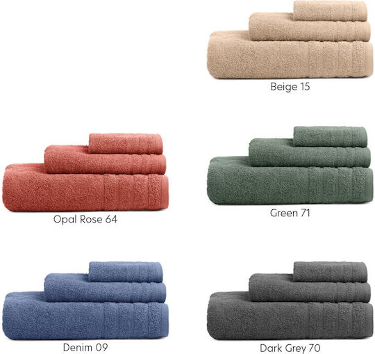 Adam Home Πετσέτα Χεριών 30x50εκ. Green