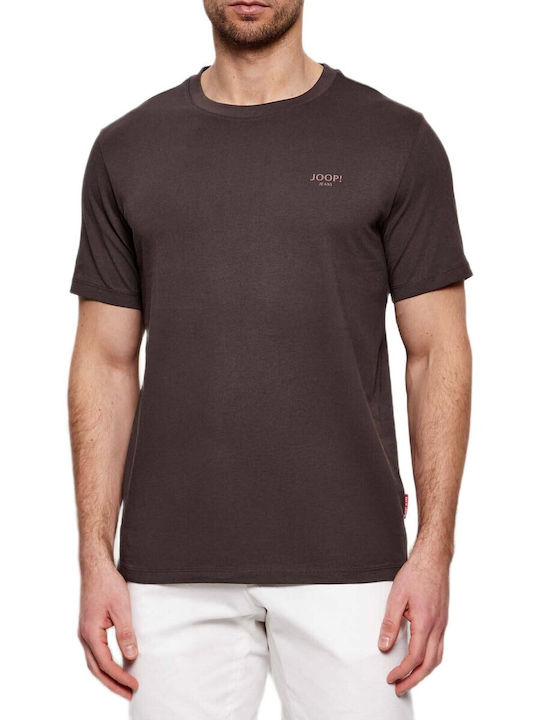 Joop! Joop! Herrenblusen Kurzarm T-Shirt Braun