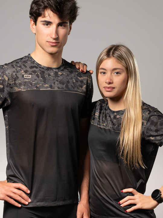 Technical Athletic T-Shirt Black